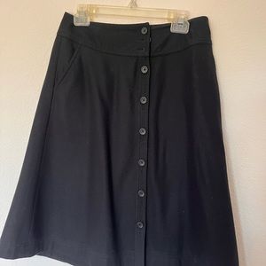 Banana republic skirt black size 6